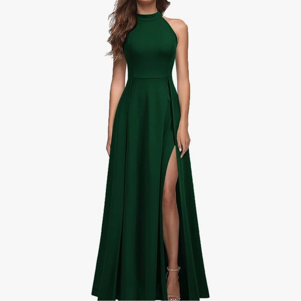 Elegant green formal dress. Size Small